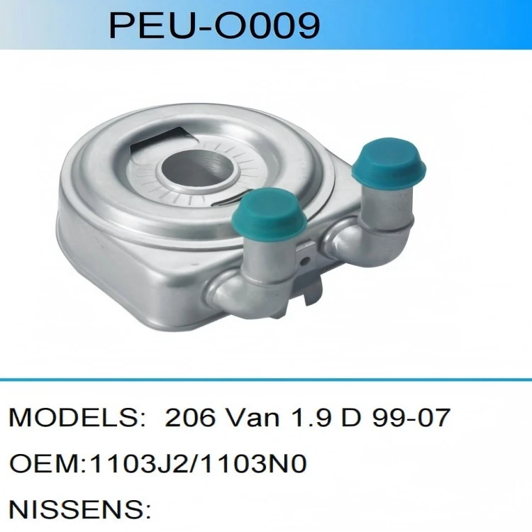 1103J2 1103N0 PEUGEOT 206 Van 1.9 D Yılı 1999-2007 İçin Motor Yağı Soğutucusu